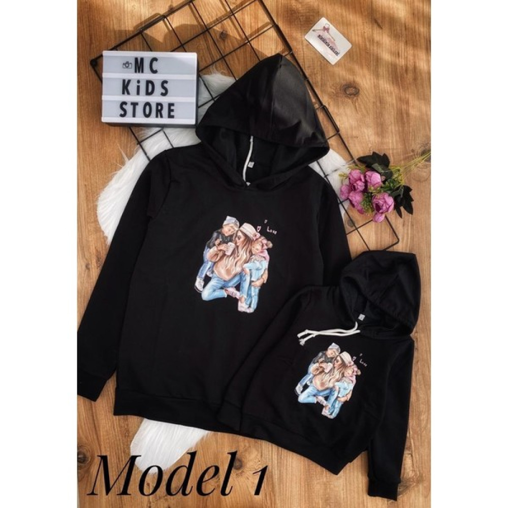 Miniğimin Cicileri Minigimin Cicileri Anne Kız Sweat Kombin (Tekli Fiyattır) Erkek Çocuk Sweatshirt Fiyatı