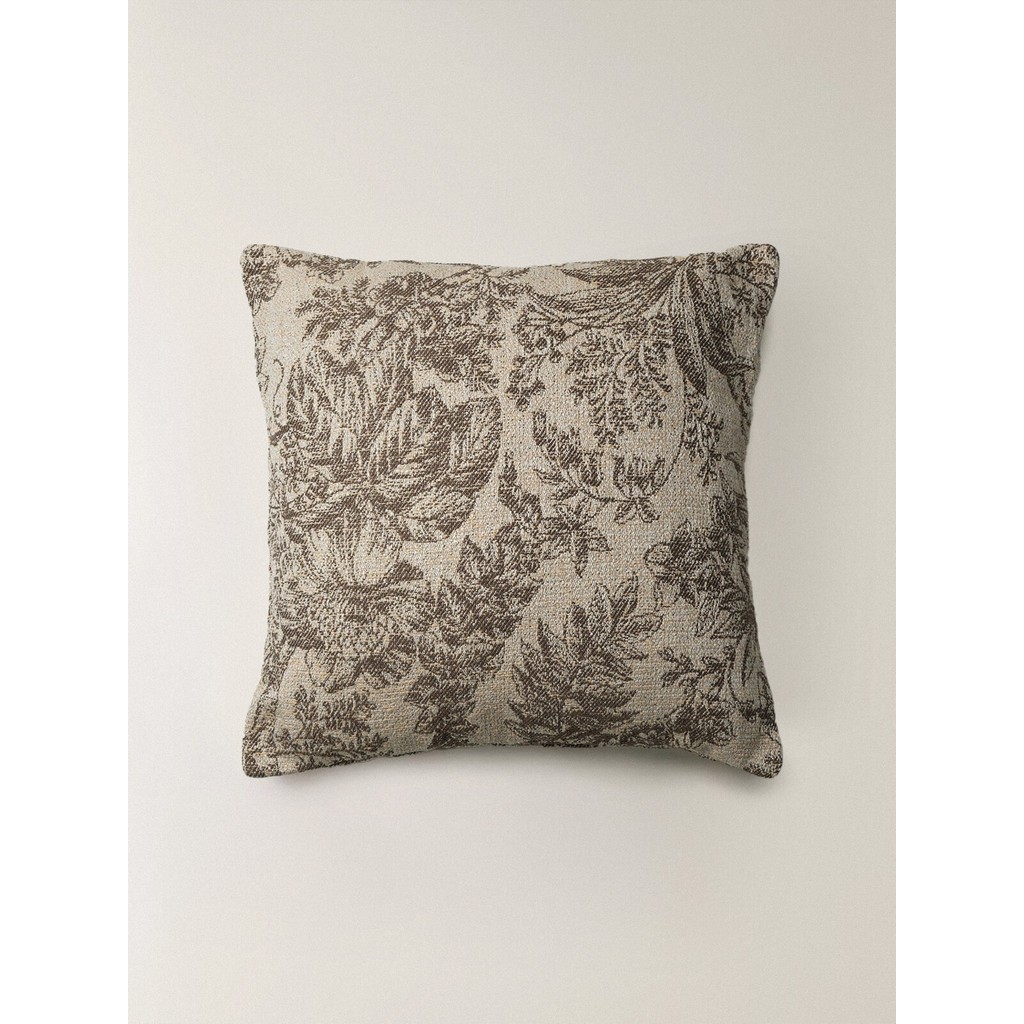 Minihol Sera Çiçek Desenli Kırlent Kılıfı (45 x 45 Cm) - 45 x 45 cm - Çok Renkli Kırlent / Mobilya Yastığı Fiyatı