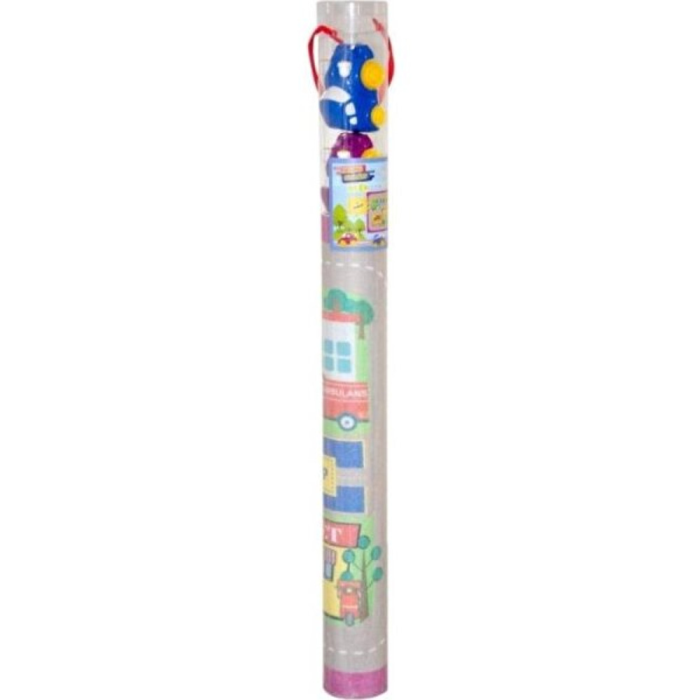 Minihome Birlik Oyuncak Afacan Arabalar Aktivite Halısı - 65 x 50 cm - Renkli Oyuncak Fiyatı
