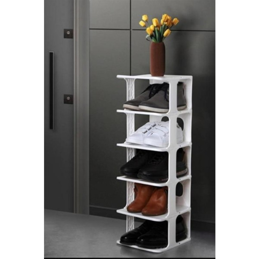 Minihome Modern 5 Katlı Ayakkabılık Ayakkabı Düzenleyici Portatif Ayakkabı Standı 5 Katlı Beyaz Ayakkabılık Fiyatı