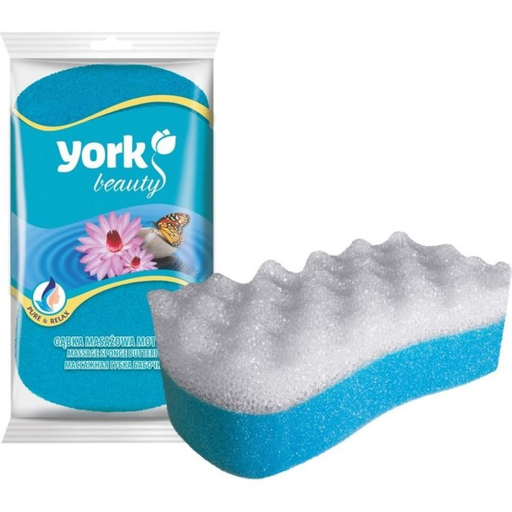 Minihome York Beauty Çift Taraflı Kelebek Masaj Banyo Süngeri 011030 Vücut Bakım Setleri Fiyatı