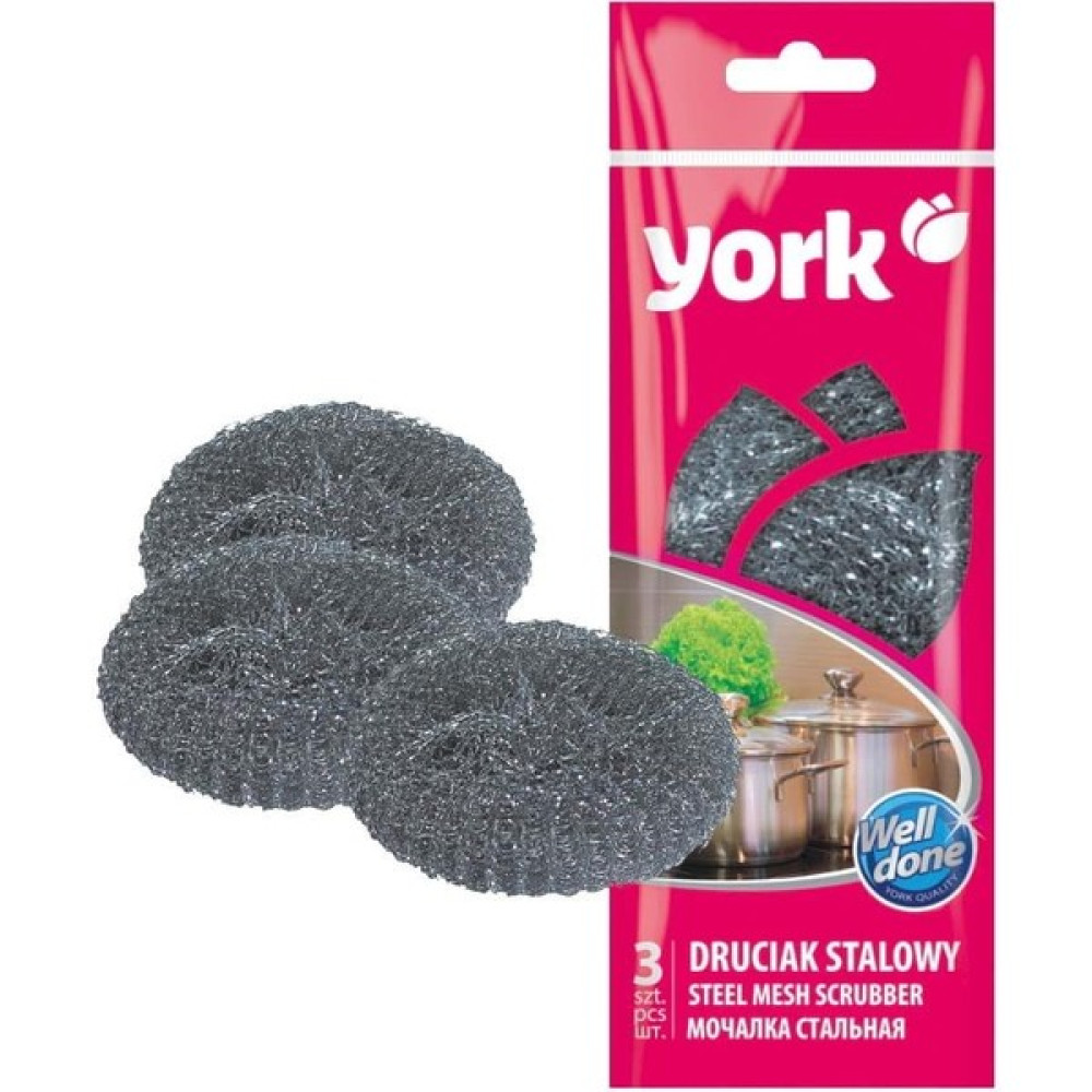 Minihome York Çelik Bulaşık Teli 3 Adet 003010 - Gri Bulaşık Yıkama Fiyatı