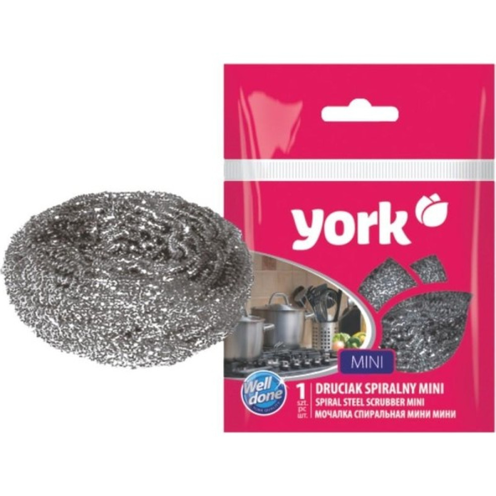 Minihome York Spiral Bulaşık Teli Mini 1 Adet 002020 - Gri Bulaşık Yıkama Fiyatı