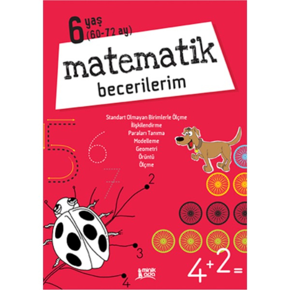 Minik Ada Yayınları Matematik Becerilerim 6 Yaş Zihinsel Gelişim Kitapları Fiyatı