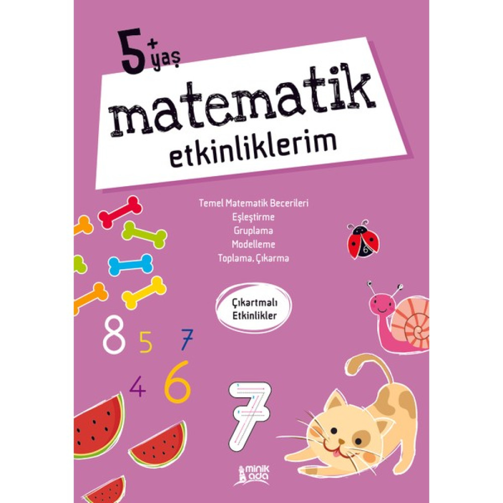 Minik Ada Yayınları Matematik Etkinliklerim 6 Yaş Zihinsel Gelişim Kitapları Fiyatı