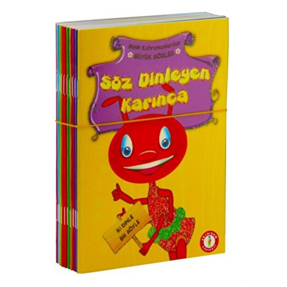 Minik Kahramanlardan Büyük Sözler Seti (10 Kitap Takım) (1. ve 2. Sınıflar İçin) - Emine Korkmazer Çocuk Masal Fiyatı