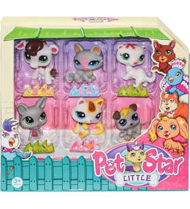 KZL-3046A3 Minik Pet Star Seti 6'lı -Kızılkaya Oyun Seti Fiyatı