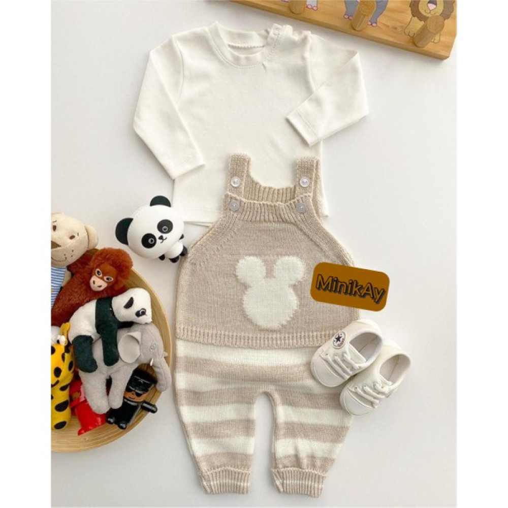 Minikay Baby Bebek Takım Mikili Slopet Bebek Giysi Takım Fiyatı