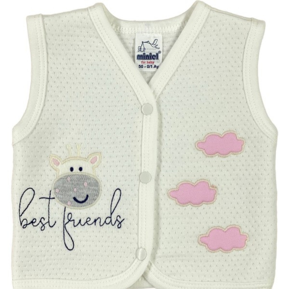 Minikel Best Friends Kapitone Yelek Bebek Yeleği Fiyatı