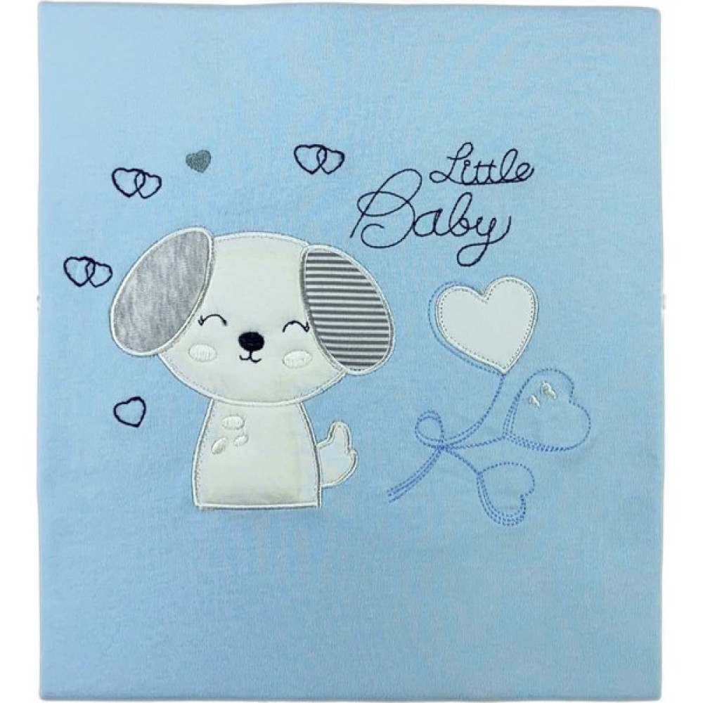 Minikel Love Dog Penye Çift Katlı Battaniye - Mavi Oto Boyaları Fiyatı