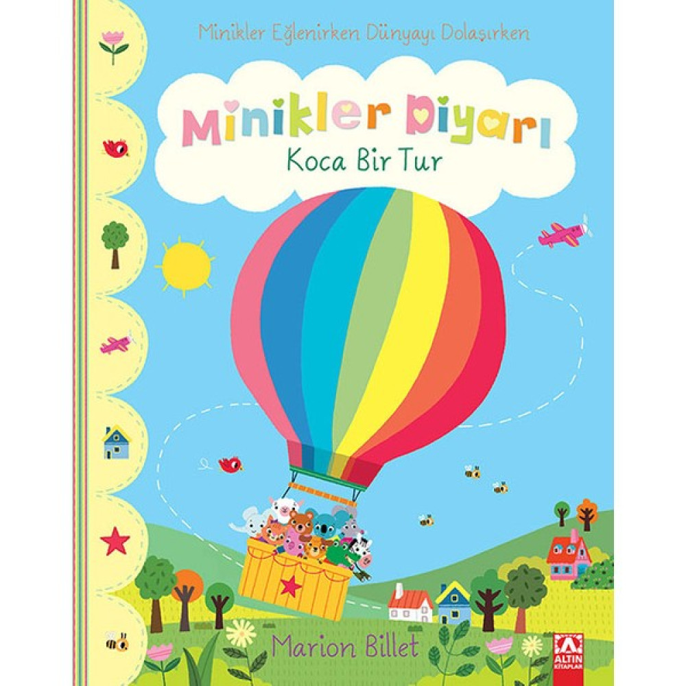 Minikler Diyarı - Koca Bir Tur - Marion Billet Çocuk Öykü Fiyatı