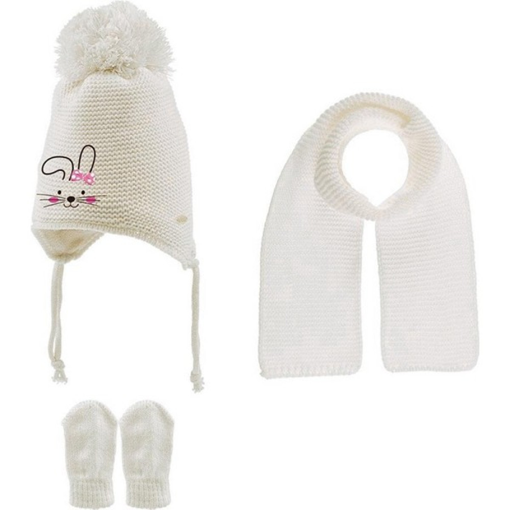 Miniko Kids Kitti Kız Bebek K22150-05 0-18 Ay Atkı Bere Eldiven Set Çocuk Kulaklığı Fiyatı