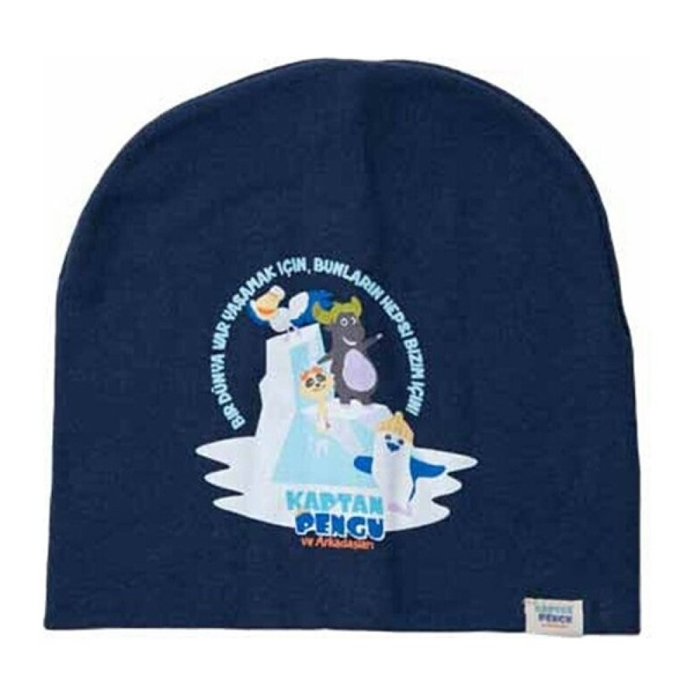 Miniko Kids Kitti Trtppb-01 Kaptan Pengu Çocuk Penye Şapka 2-5 Yaş Kadın Şapkası Fiyatı