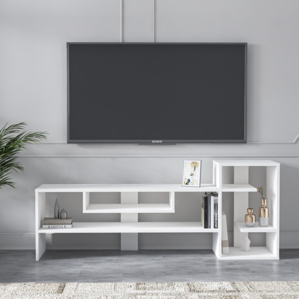 MinimaDecor by Ocasso Gulio Tv Ünitesi - Beyaz Tv Ünitesi / Sehpası Fiyatı