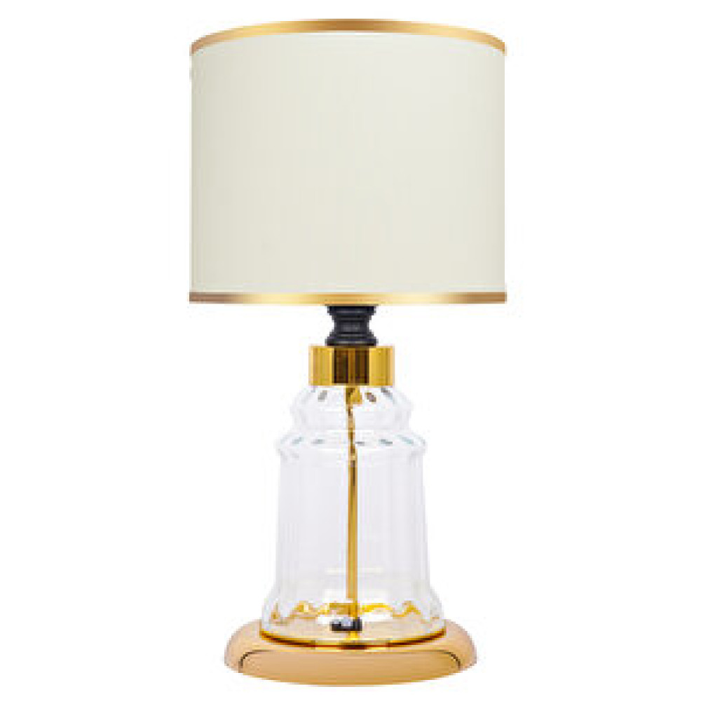 Minimal E-Ticaret Baroque Gold Cam Abajur Abajur Fiyatı
