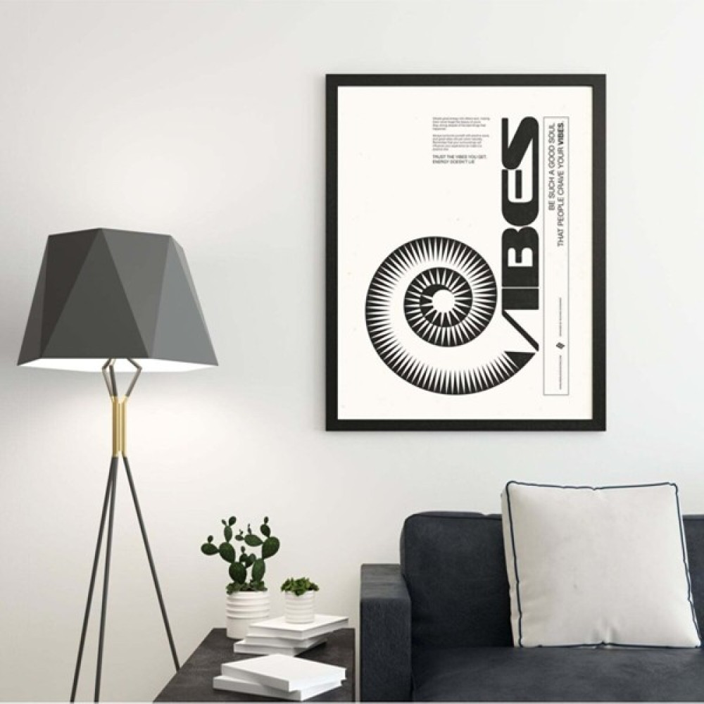 Minimal Reklam Dijital Vibes Çerçevesiz Poster/afiş - 30x40 cm - Renkli Poster Fiyatı