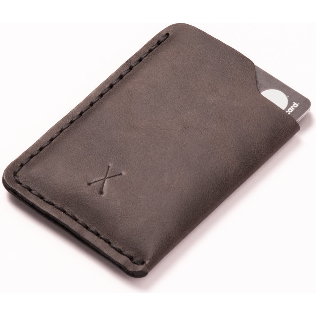 Minimal X Design Kartlık - Basit, Ince, Şık, Sağlam - Gerçek Deri El Yapımı Erkek Kartlık Fiyatı