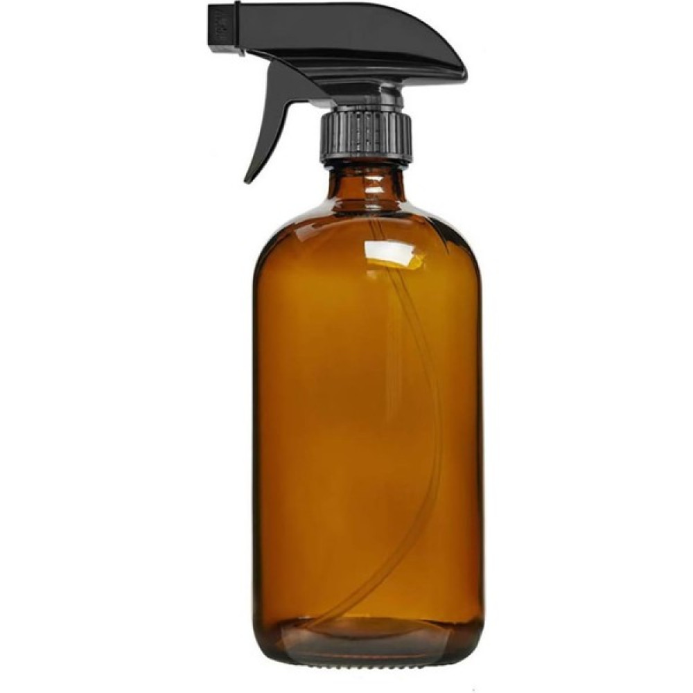 MiniMinti Amber Cam Su Püskürtme Şişesi - 500 ml - Şeffaf Sulak Fiyatı