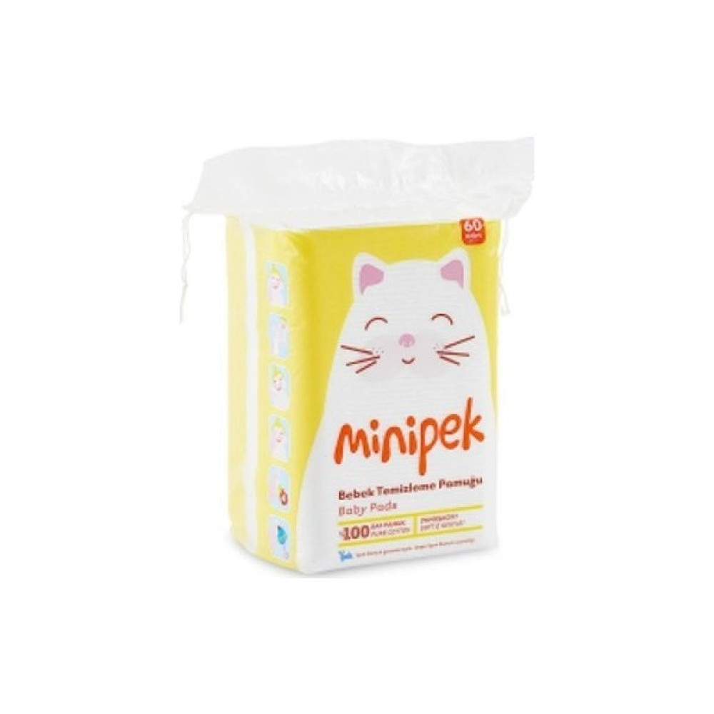 Minipek Ipek Bebek Temizleme Pamuğu 60 Lı 6 Paket 360 Adet Pamuk Bebek Kulak Çubuğu Fiyatı