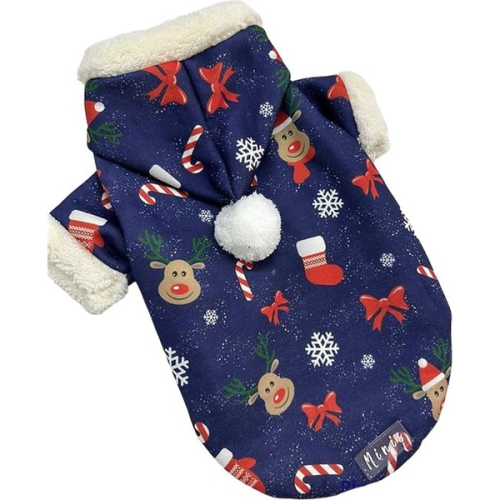 Miniş Xmas Deer Küçük-Orta Irk Köpek Yılbaşı Sweatshirtü - M Oto Boyaları Fiyatı