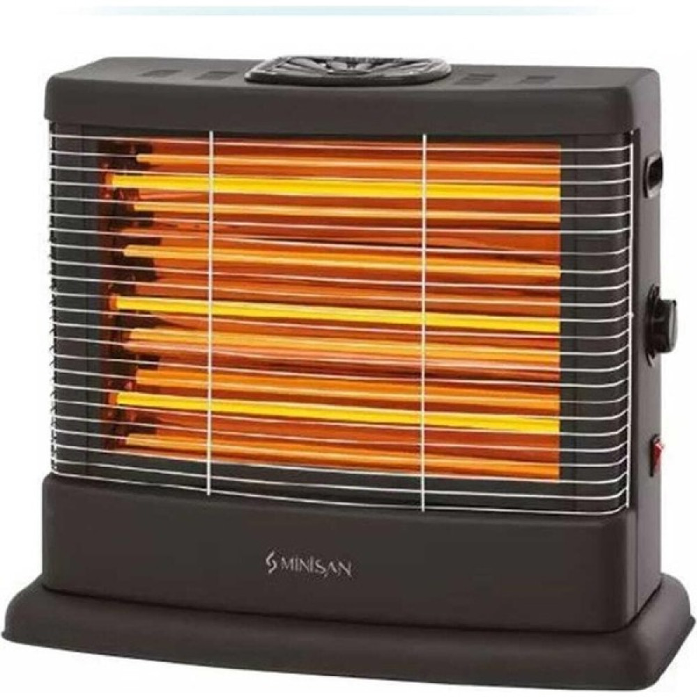 Minisan MS-2100 Quartz 2100 W Buharlı Midi Isıtıcı -Beyaz Oto Boyaları Fiyatı