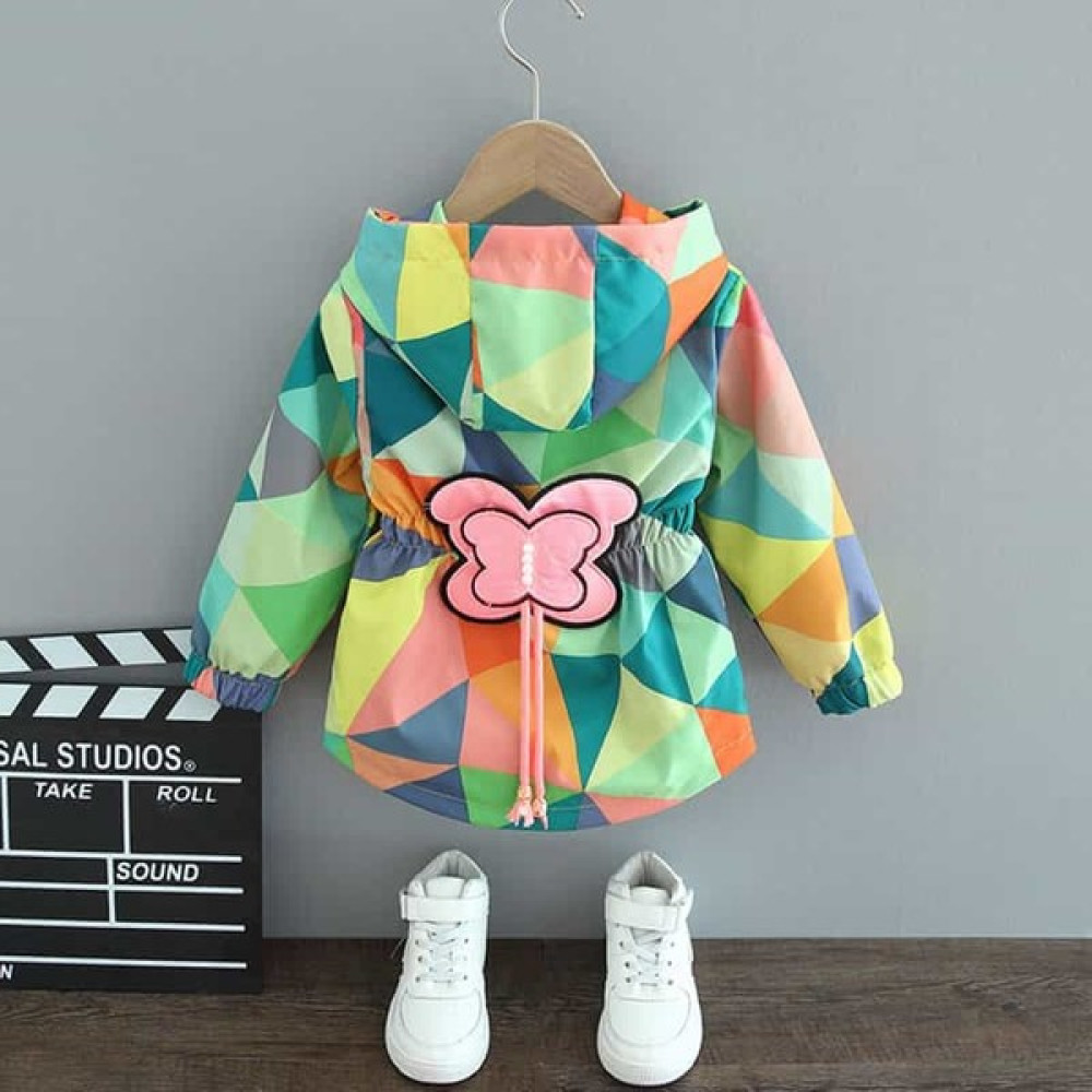 Minische Store Kız Çocuk Kelebek Model Yağmurluk Rüzgarlık Kız Çocuk Yağmurluk Fiyatı
