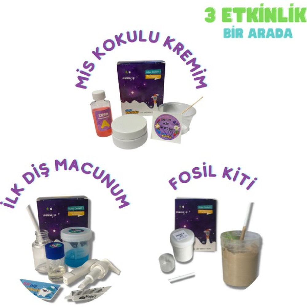 Miniskop 3n 1 Deney Bilim Etkinlik Seti (Astronomi-Kimya-Biyoloji) Eğitici Oyuncak Fiyatı