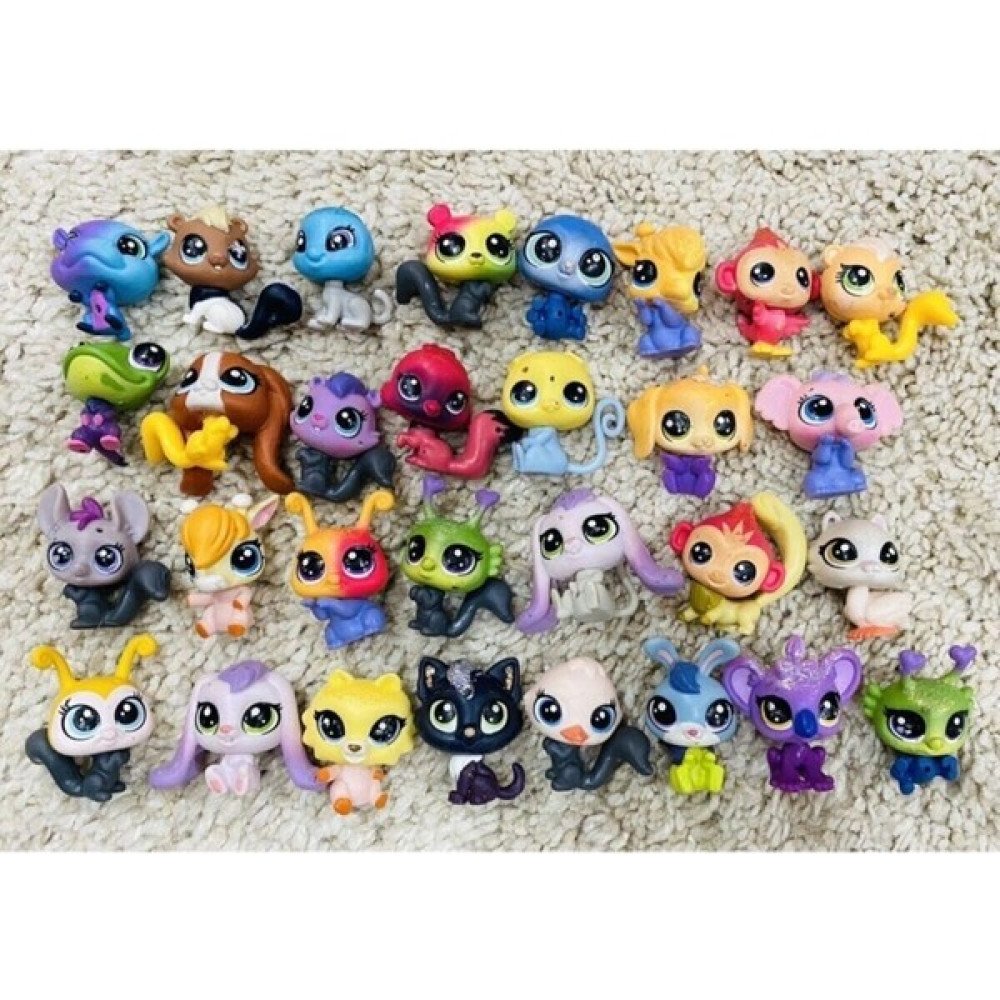 Minişler Pet Shop Littlest Pets Shop Lps Minişler 10 Adet Birden Oyuncak Miniş - Renkli Oyuncak Fiyatı