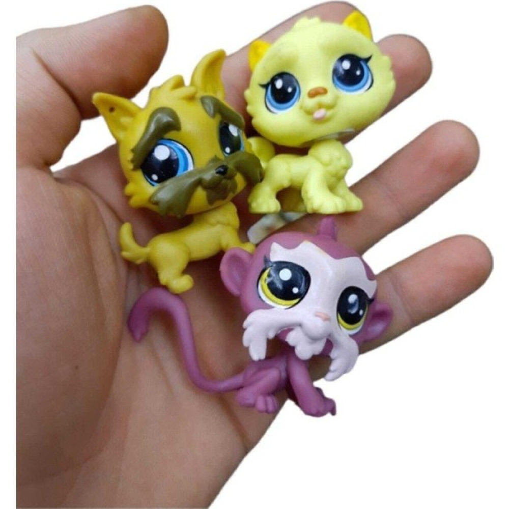 Minişler Pet Shop Miniş Oyuncak Karakterleri Littlest Pets Shop 3'lü Oyuncak Fiyatı