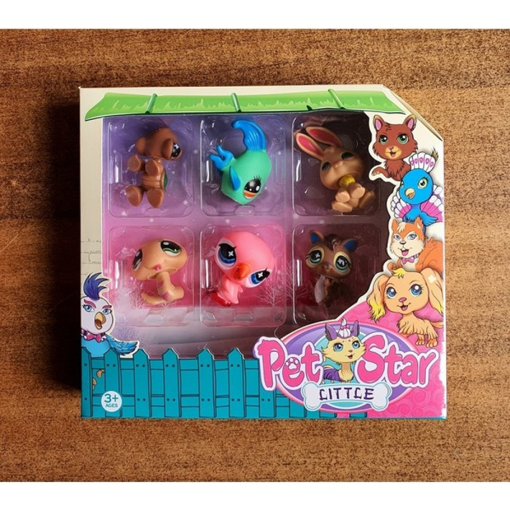 Minişler Pet Shop Neşeli Oyuncak Minişler 6'lı Miniş Ailesi Oyuncak Pet Shop Miniş - Renkli Oyuncak Fiyatı