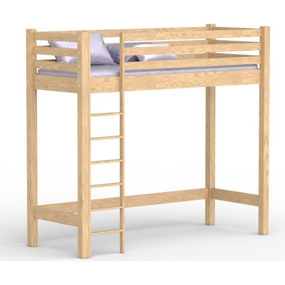 MiniWood Çamlıca Oyun Evi Ranza Yatak - Ahşap - 90 x 190 cm Ranza Fiyatı