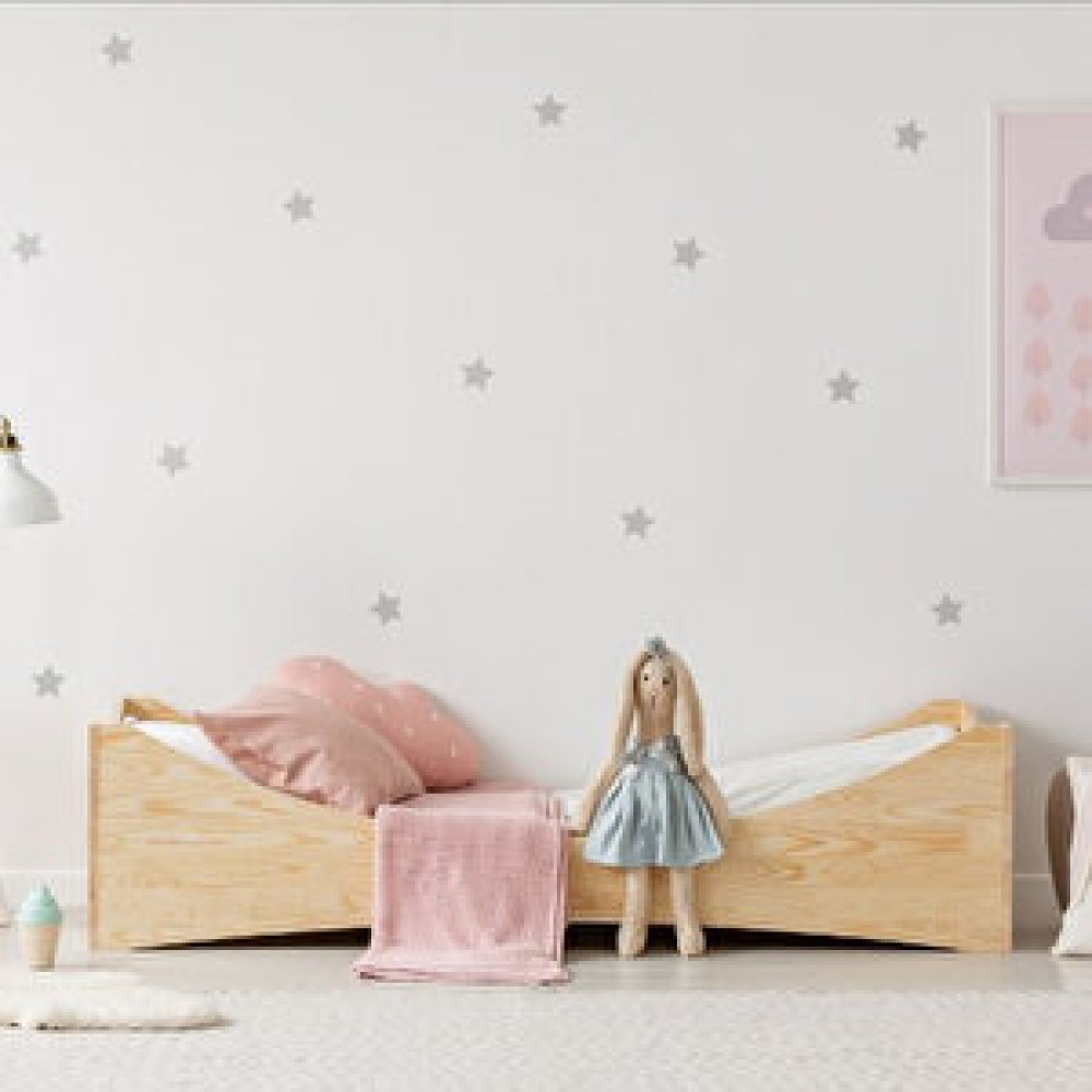 MiniWood Happy Montessori Yatak Çocuk Karyola Genç Odası Yatak 90x190 cm Bebek Karyolası Fiyatı