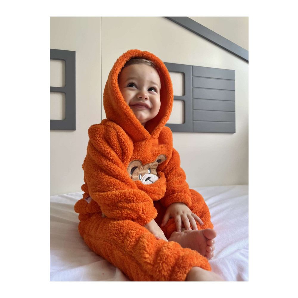 Minizade Kışlık Peluş Welsoft Cepli Kapüşonlu Bebek Takımı 3 YAŞ Beden Bebek Giyim-Tekstil Fiyatı