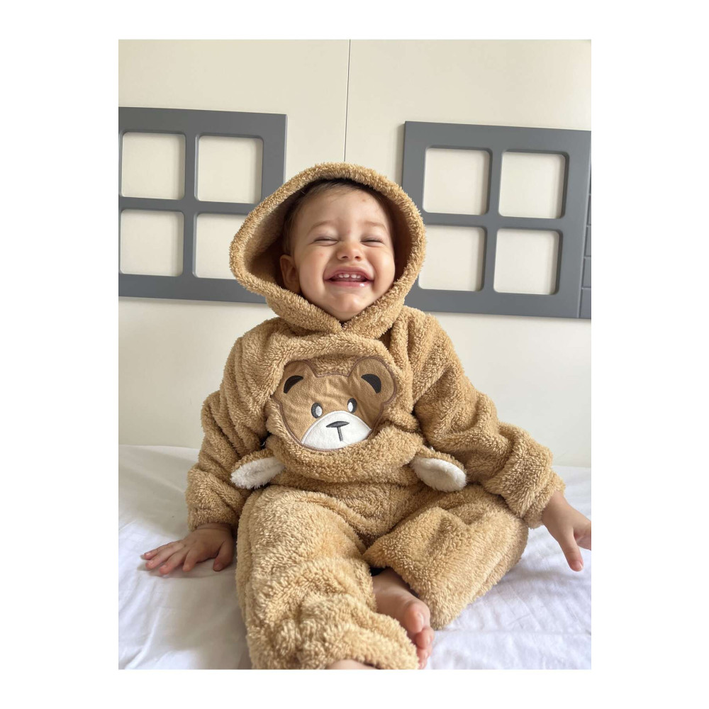 Minizade Kışlık Peluş Welsoft Cepli Kapüşonlu Bebek Takımı 5 YAŞ Beden Bebek Giyim-Tekstil Fiyatı