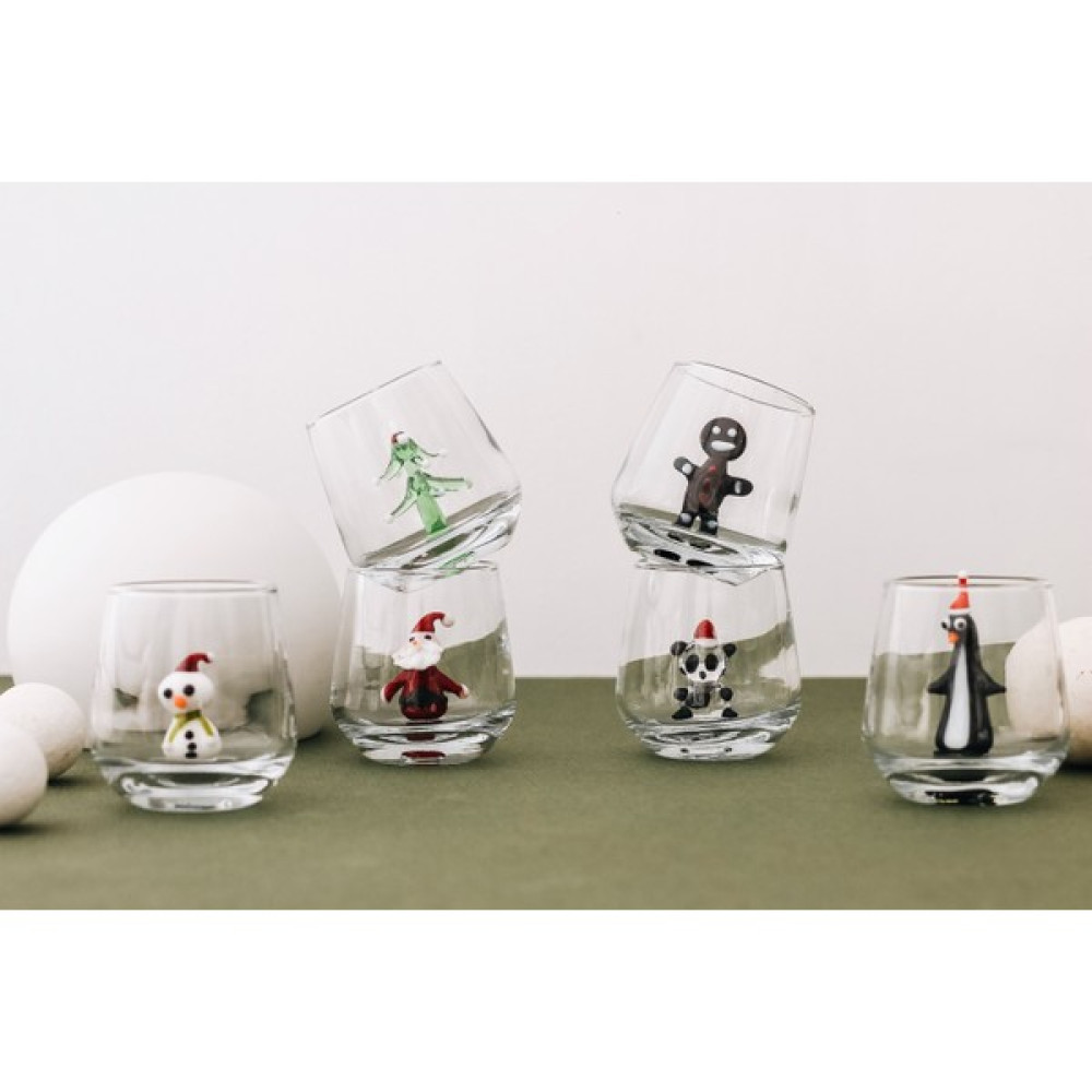 Minizoo Istanbul Yılbaşı Kahve Yanı Su Bardağı Seti (6'lı Set) Fincan / Bardak / Kahve Takımı Fiyatı