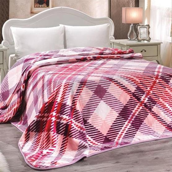 Mink Lacasa 1078 Pembe Tek Kişilik Battaniye