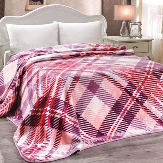 Mink Lacasa 1078 Pembe Tek Kişilik Battaniye