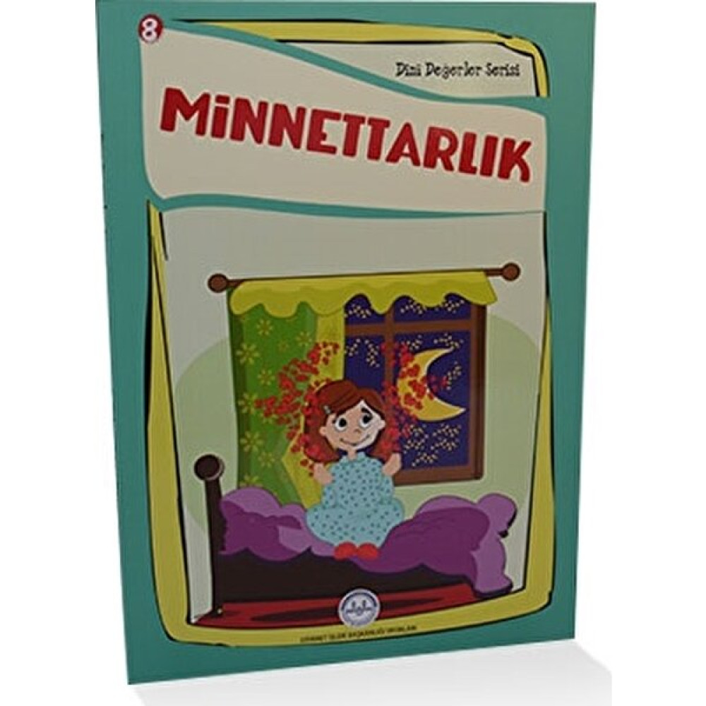 Minnettarlık Dini Değerler Serisi 8 - Diyanet İşleri Başkanlığı Okul Öncesi Eğitici & Öğretici Kitaplar Fiyatı