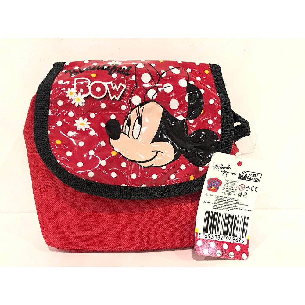 Minnie Mouse Beslenme Çantası Mini Mouse Kırmızı Beslenme Çantası Fiyatı