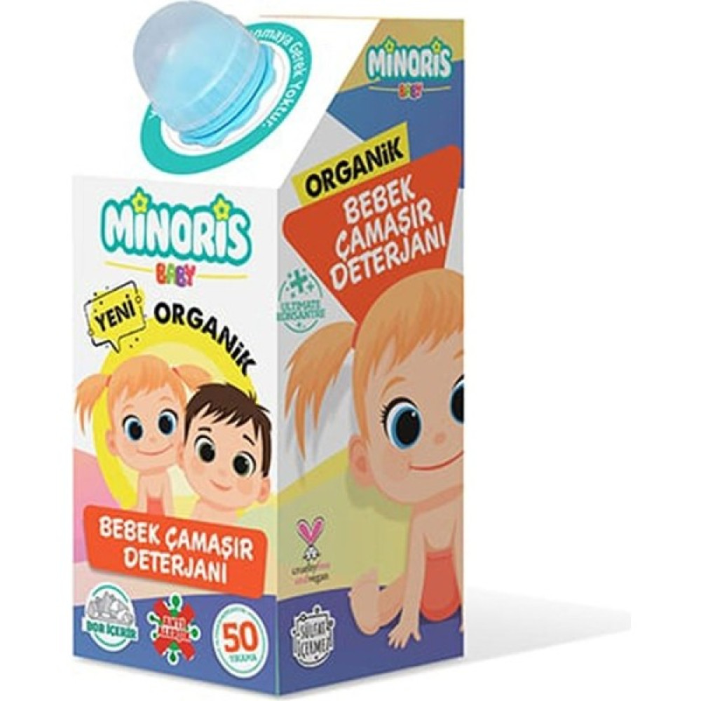 Minoris Baby Organik Çocuklar Için Tamamen Doğal Bebek Çamaşır Deterjanı 1lt Çamaşır Yıkama Fiyatı