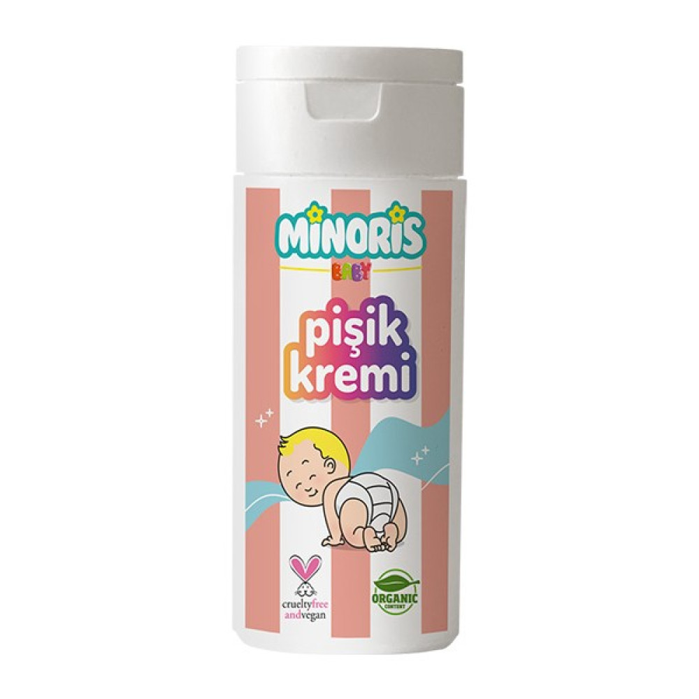 Minoris Baby Pişik Kremi 55 gr - Vegan Sertifikalı Organik Içerik Pişik Önleyici Krem Fiyatı