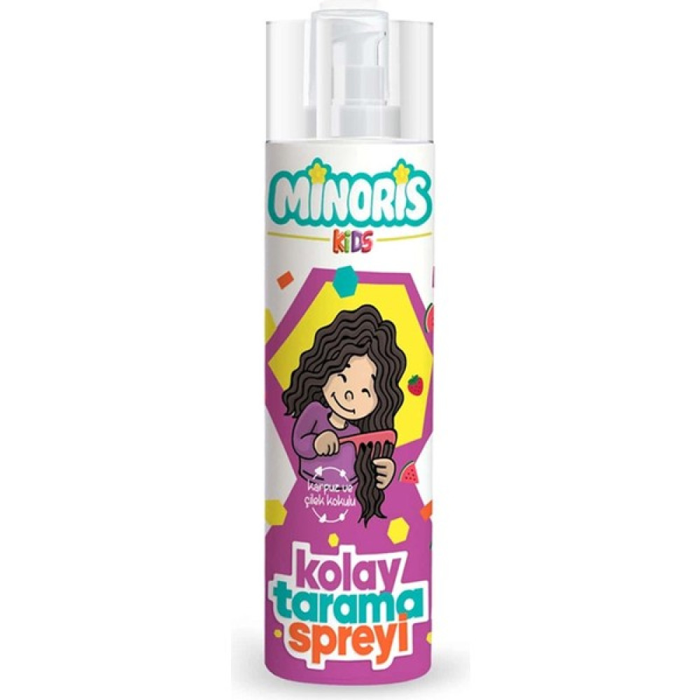Minoris Kids Kolay Tarama Spreyi 200 ml - Renkli Bebek Şampuanı Fiyatı