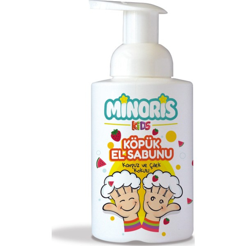 Minoris Kids Organik Köpük El Sabunu Karpuz Çilek Kokulu 300 ml Bebek Sabunu Fiyatı