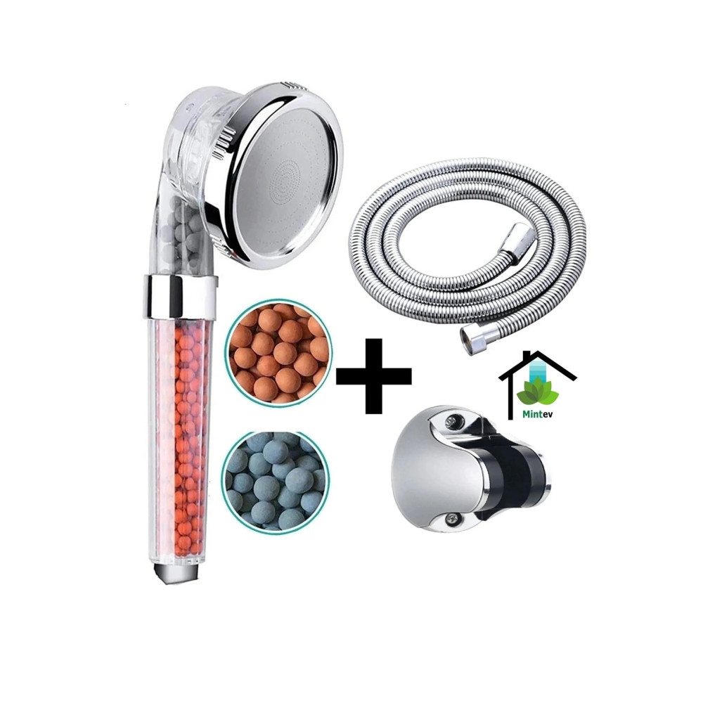 mintev Filtreli Arıtmalı Boncuklu Set Su Tasarruflu Eco Duş Başlığı Krom Hortum Ve Mafsal Duşakabin Fiyatı