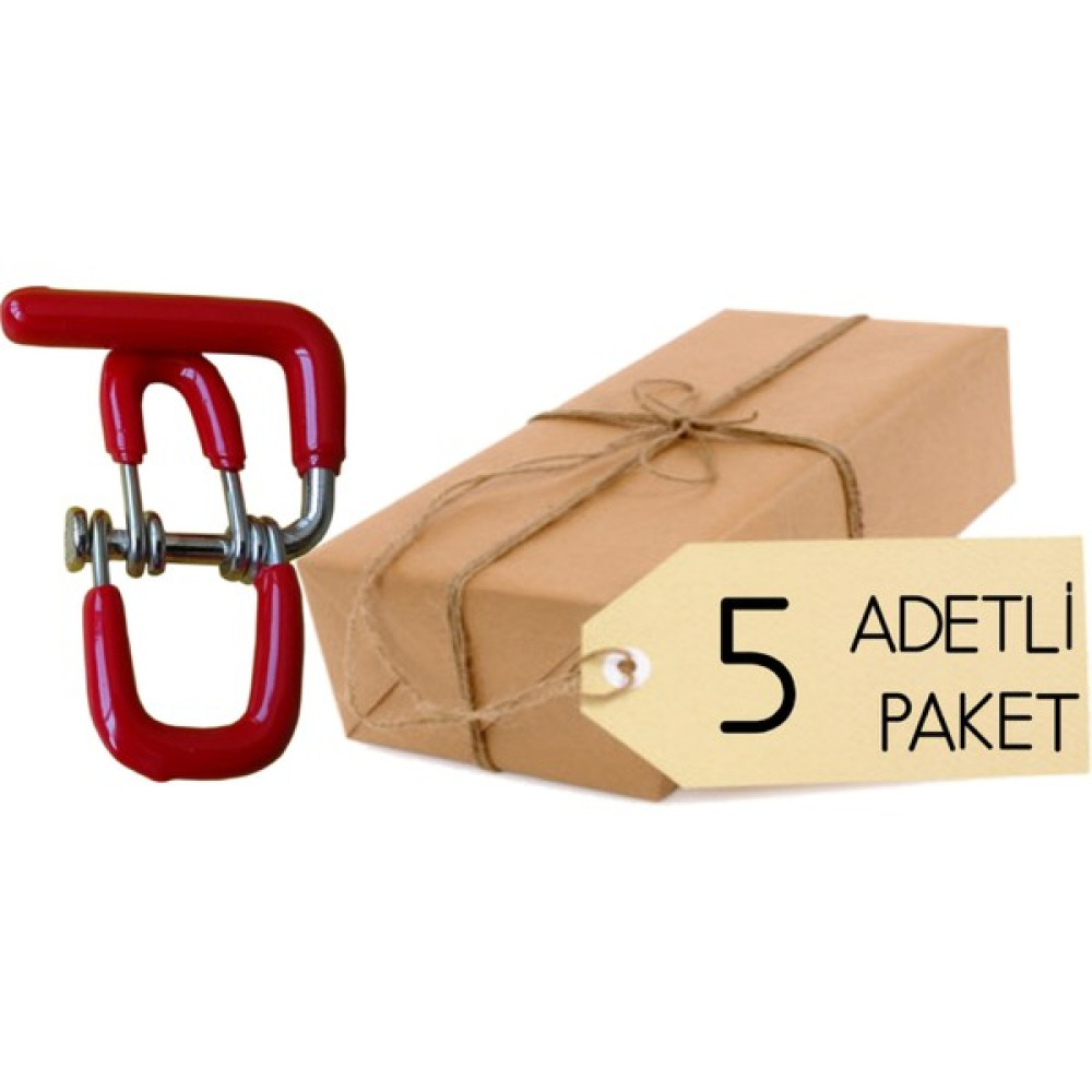 Mintikbirler Okul Çanta Askısı 5 Adet Sıra Masa Aparatı Öğrenci Organizer Düzenleyici - Kırmızı Okul Çantası Fiyatı