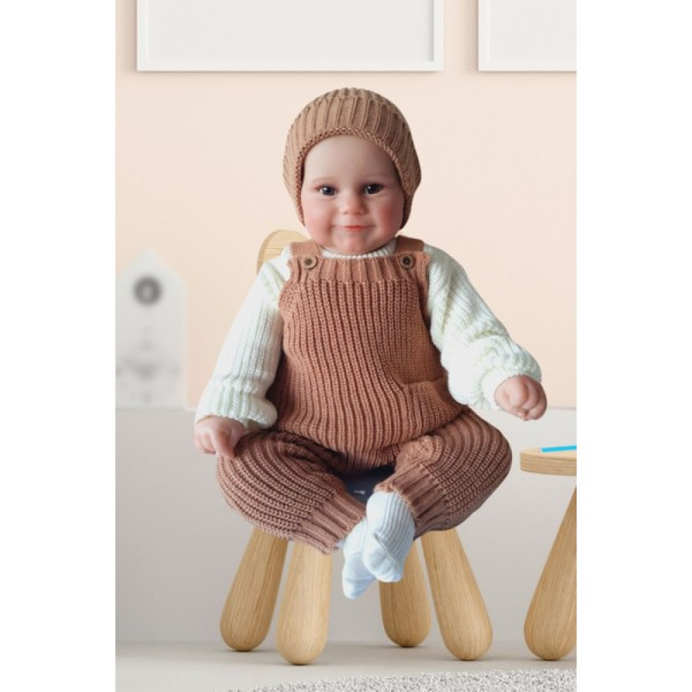 Miny Trendy Bebek Salopet Selanik Örme Şapkalı Triko Yenidoğan Tulum Takımı Bebek Giysi Takım Fiyatı