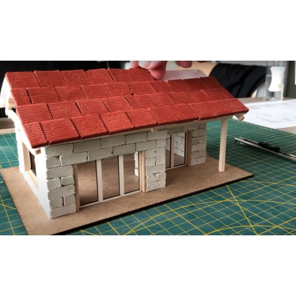 Minyatür Tuğla Taş Bağ Evi Paketi (Mini Usta Paketi) Maket Fiyatı