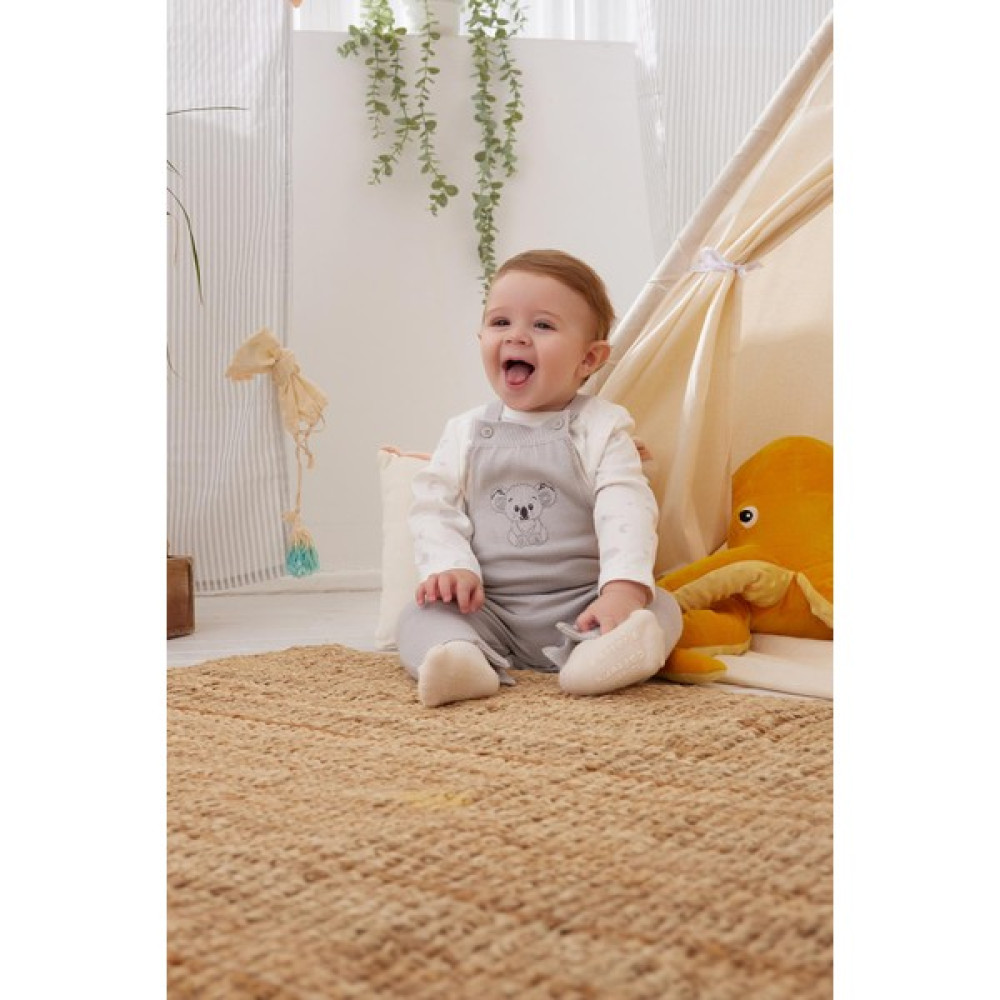 Minycenter Erkek Bebek Salopet Set Gri Bebek Tulumu Fiyatı