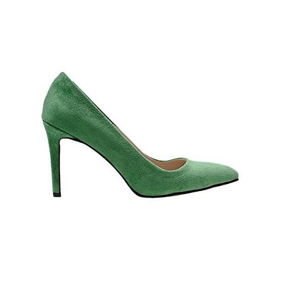 Mio Gusto Basic Yeşil Stiletto