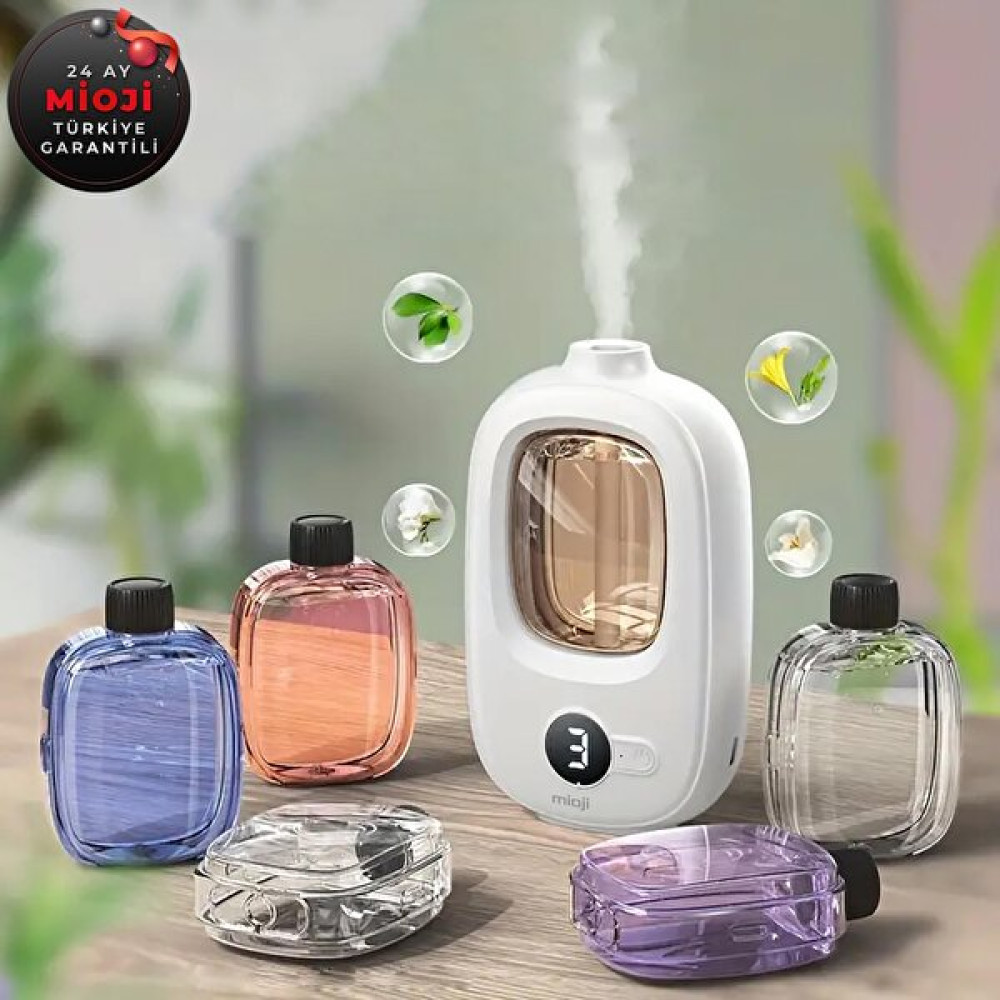 Mioji Mio Smell 2x Aromaterapi Şarjlı Yeni Nesil Otomatik Kokusu Makinesi + Hilton Kokusu Oda Kokusu Fiyatı